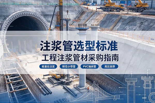 古丈注浆管选型标准