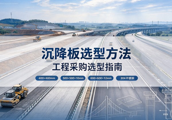 古丈沉降板选择方法