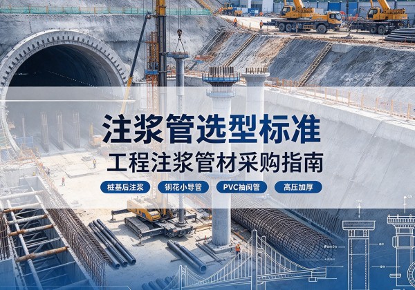 古丈注浆管选型标准
